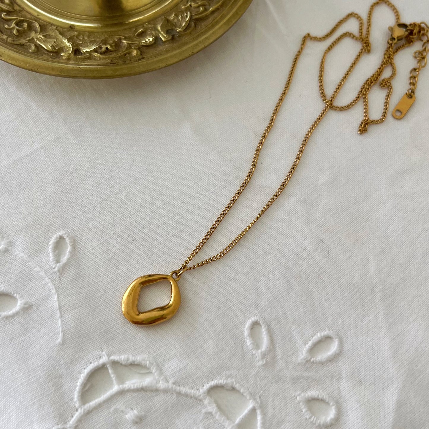 Open Circle Necklace