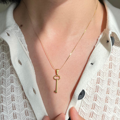 Key Pendant Necklace