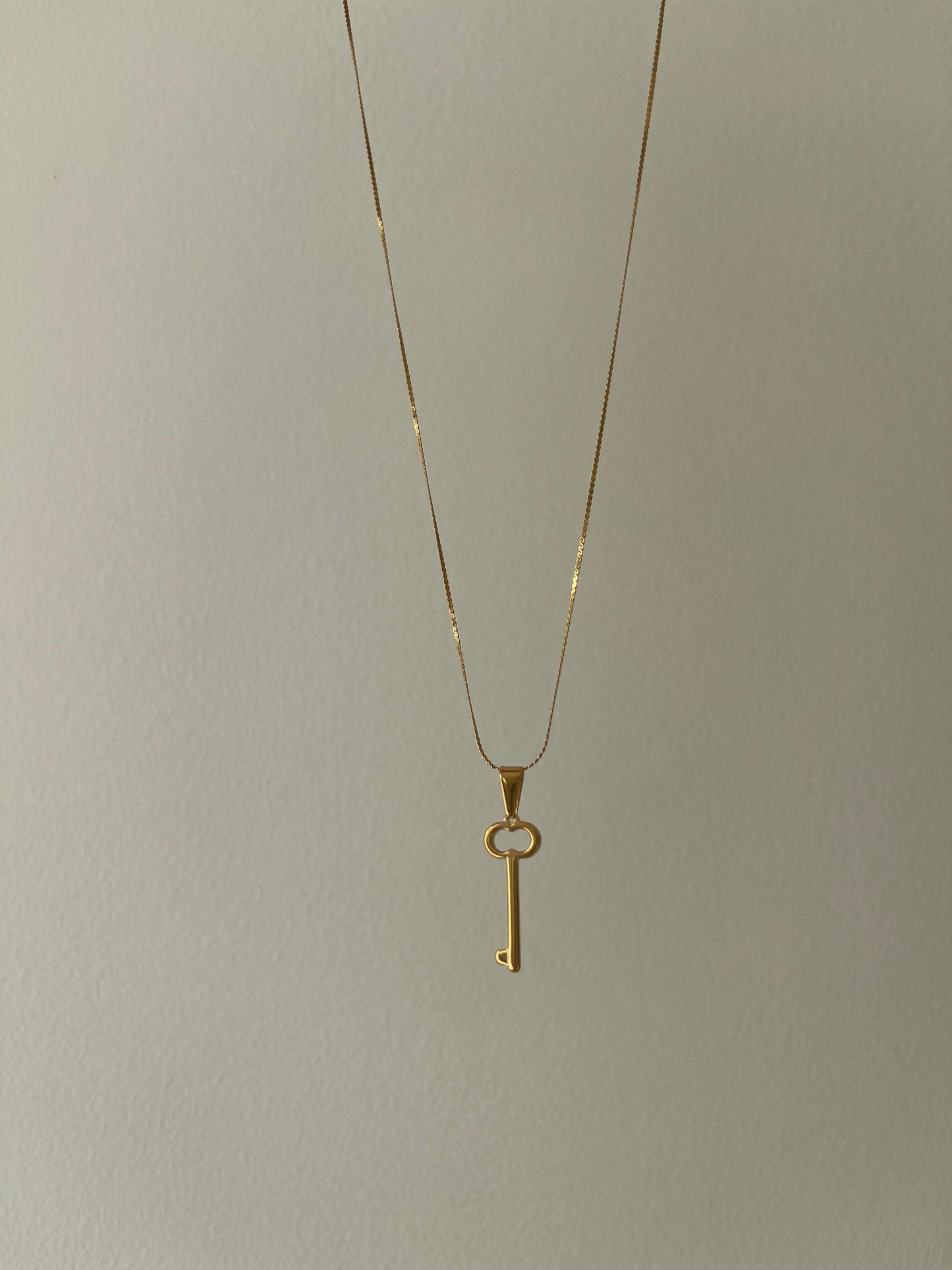 Key Pendant Necklace