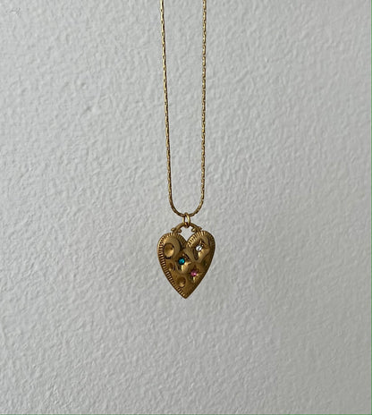 Heart Pendant 3 CZ