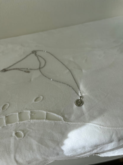 Silver Coin Necklace